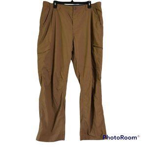 Columbia Light Brown Cargo Outdoor Hiking Athleisure Pants Men's 40x30